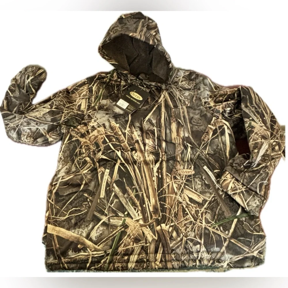 Men’s Large Avery Max-7 Camo - Windproof Fleece Hoodie
Sz Large fits like Medium - Picture 2 of 4